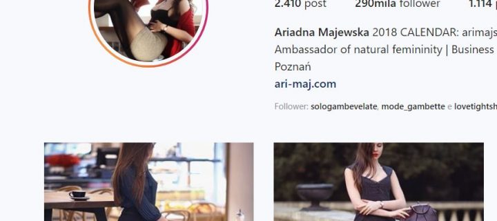 Ariadna Majewska: La Star Instagram Degli Amanti Dei Collant