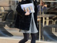 Michelle Hunziker in collant: che eleganza!