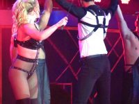 Britney Spears in collant a rete: sempre sensuale