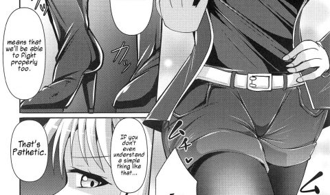 Collant e stivali indossati con una magina? Si, in un manga giapponese